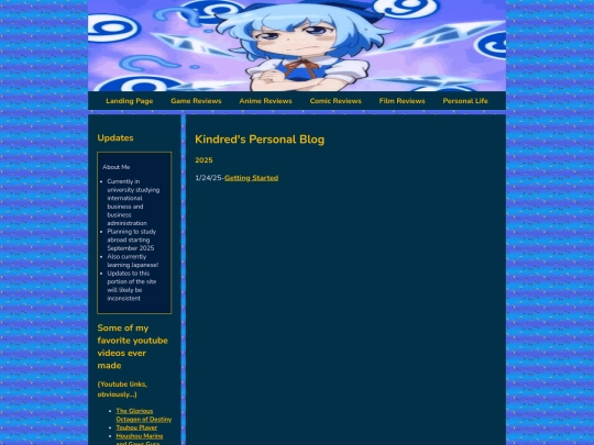 Personal Blogs/personal screenshot