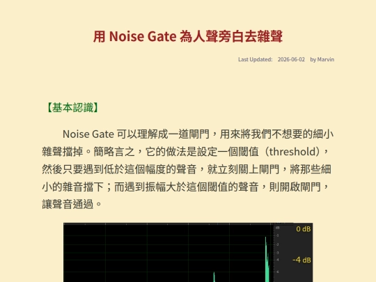 diy/NoiseGate screenshot