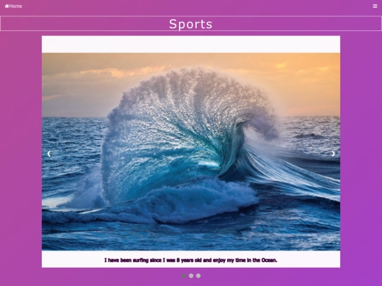 Sports screenshot