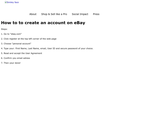 howtosignup screenshot