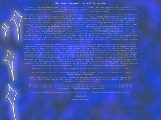 essays/inertarsenal screenshot