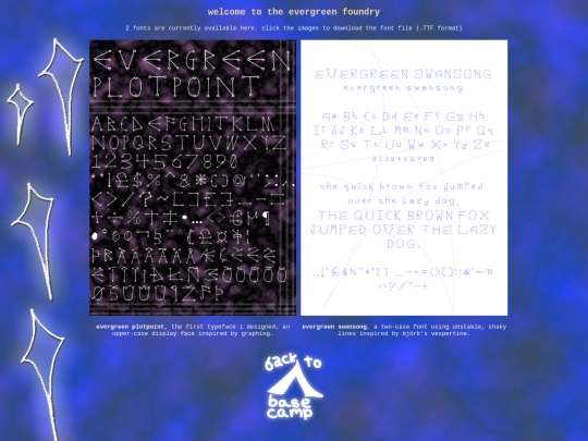 fonts screenshot