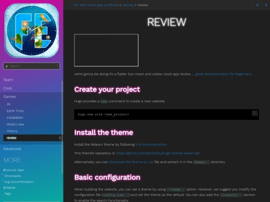 games/reviews screenshot