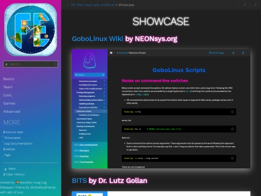 more/showcase screenshot