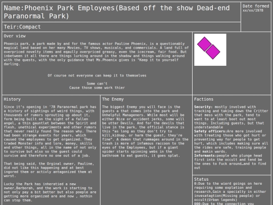 Hunter_groups/Phoneix_park screenshot