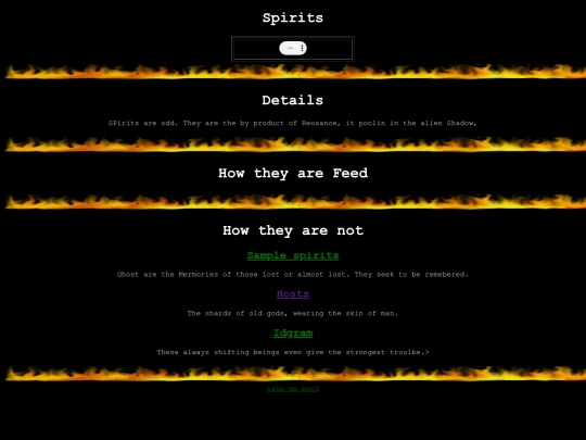 Monsters/Spirits screenshot
