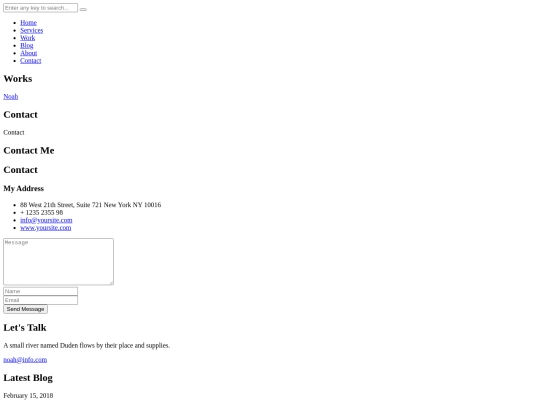 contact screenshot