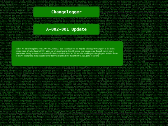 changelog screenshot