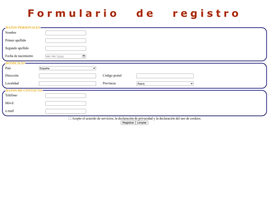 ActividadesHTMLyCSS/ejercicio10 screenshot