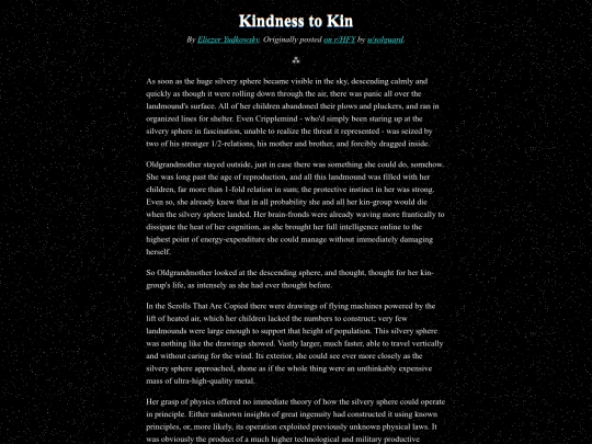 kindness-to-kin screenshot
