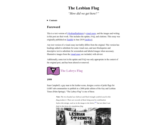 lesbian-flag-history screenshot