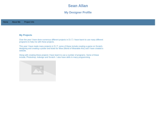 projectinfo screenshot