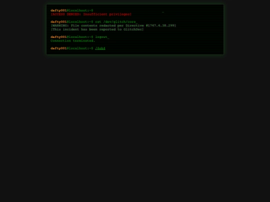 4oh4 screenshot