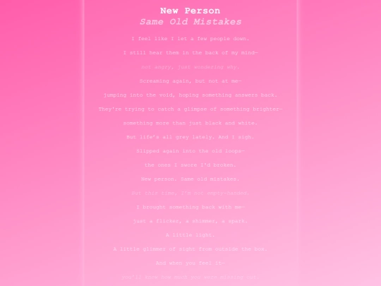 Memoir screenshot
