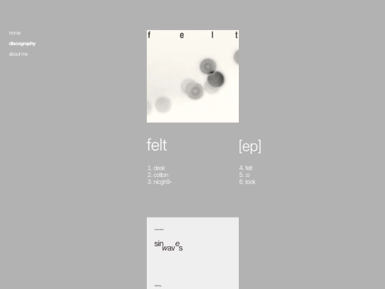 discography_album screenshot