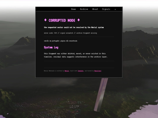 not_found screenshot