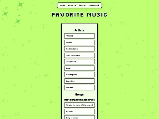 favmusic screenshot