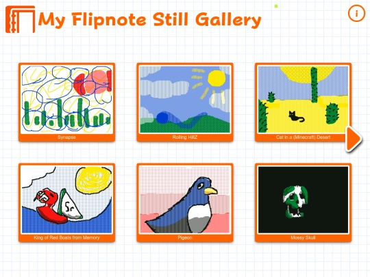 flipnote screenshot