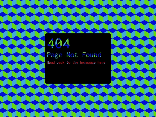 not_found screenshot