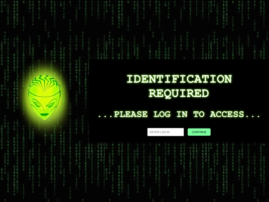 LOGIN screenshot