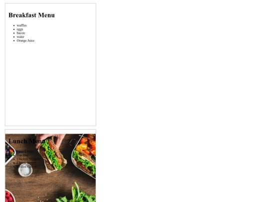 Restaurant/Restaurant-Menu screenshot
