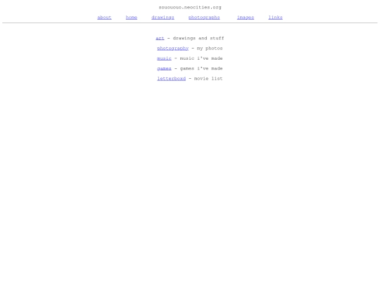links screenshot