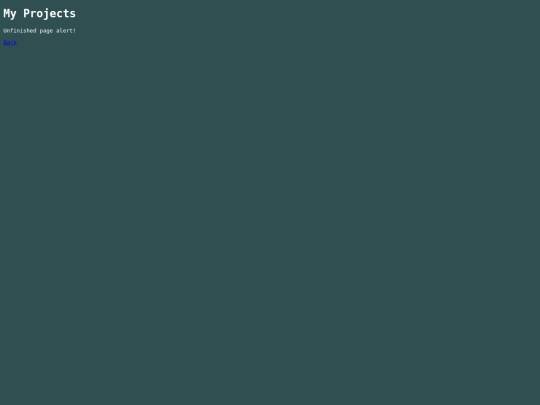 projects screenshot