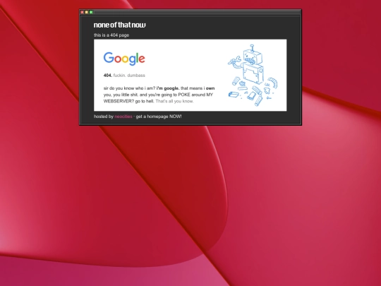 not_found screenshot