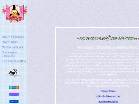 health/neuro screenshot