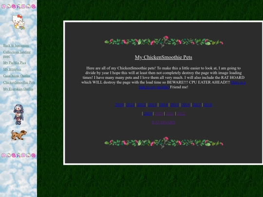 online stuffs/chickensmoothie screenshot
