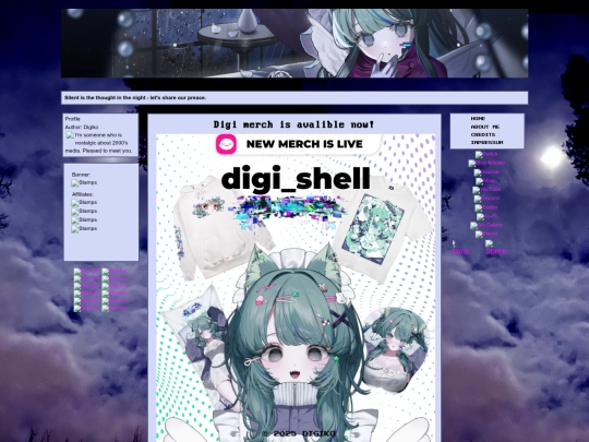 merch screenshot