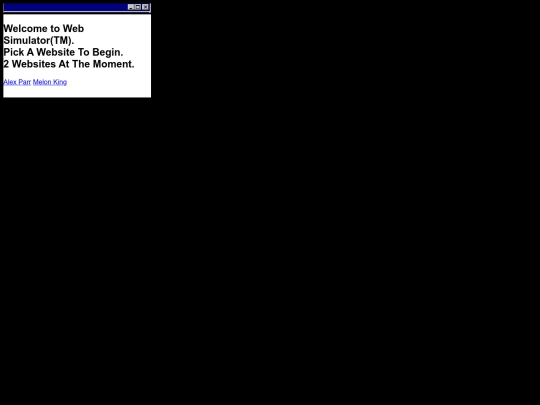 extras/web-sim screenshot