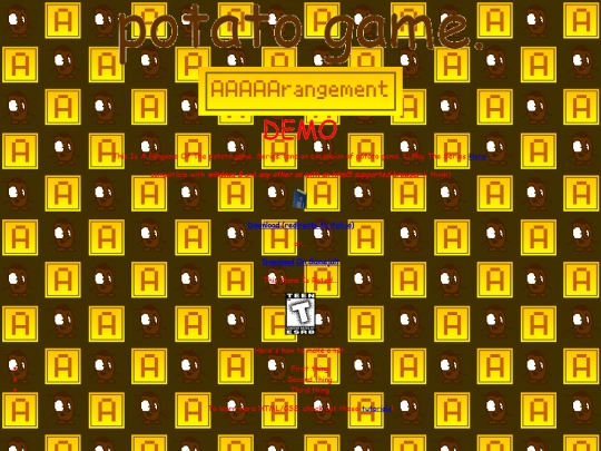 games/potatoarrangedemo screenshot