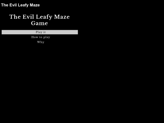 leafymaze screenshot