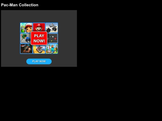 pacmangames/gba/pac-collection screenshot