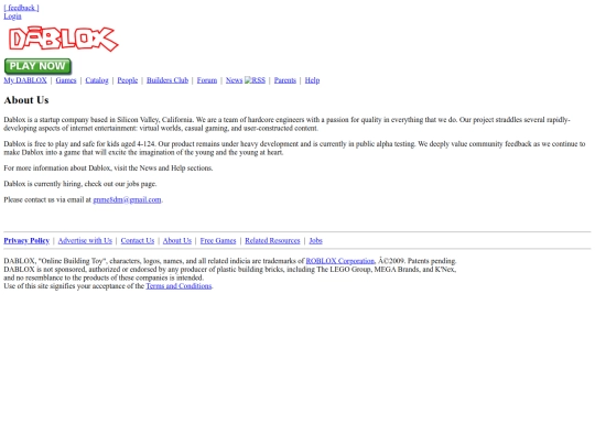 About DABLOX screenshot