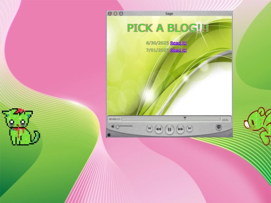 blog screenshot