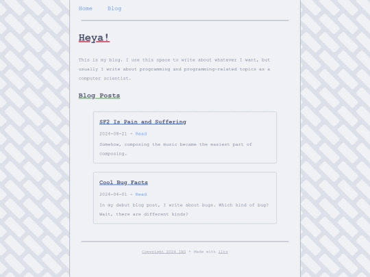 blog screenshot
