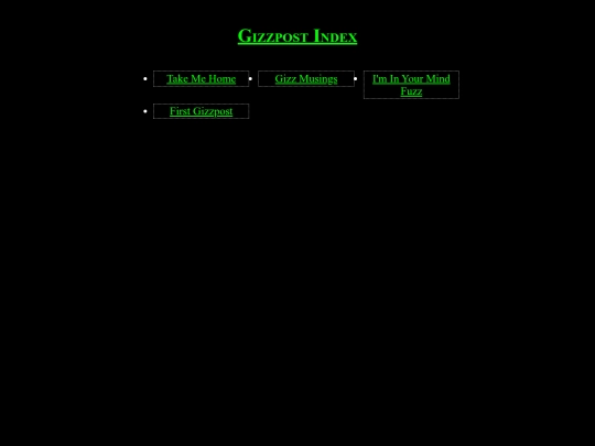 GizzIndex screenshot
