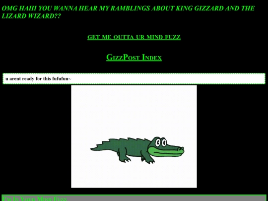 GizzMusings screenshot