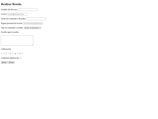 resena screenshot