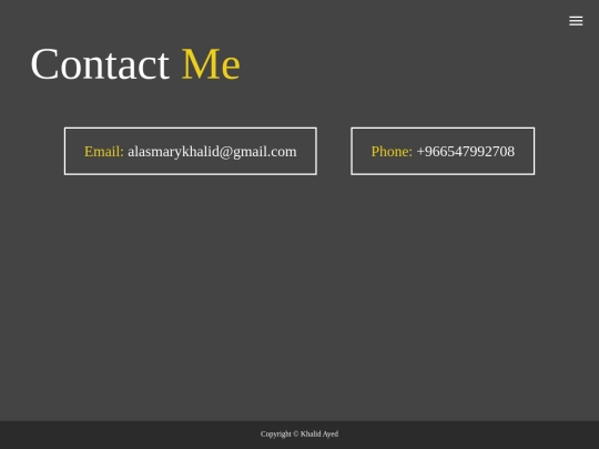 contact screenshot