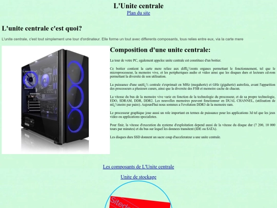 L'Unitée cenrale screenshot