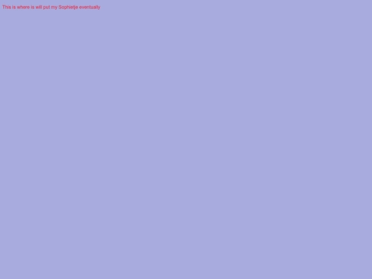 Sophietje screenshot