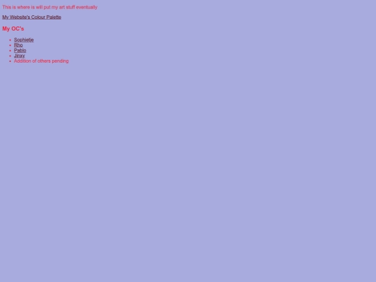 art-page screenshot