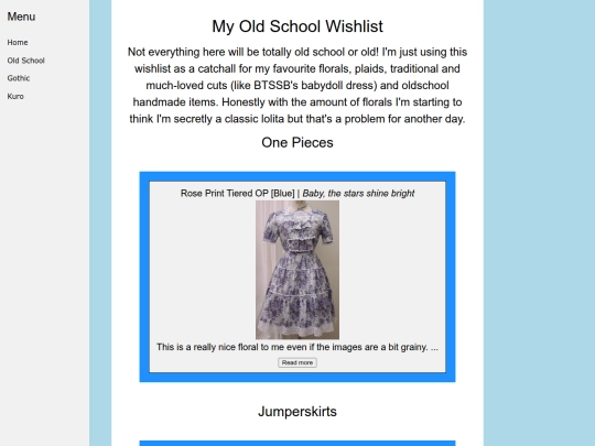 website/oldschool screenshot