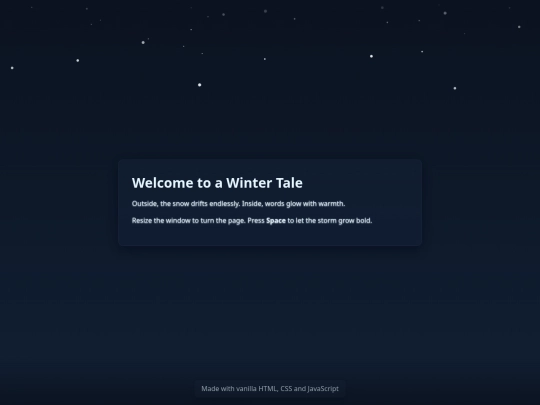 snow screenshot