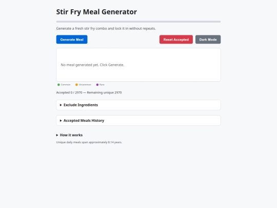 stirfry screenshot
