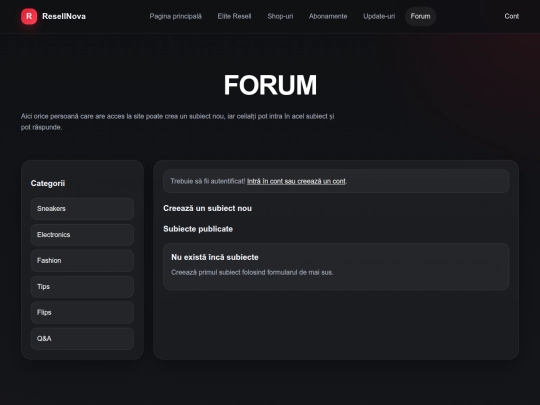 forum screenshot