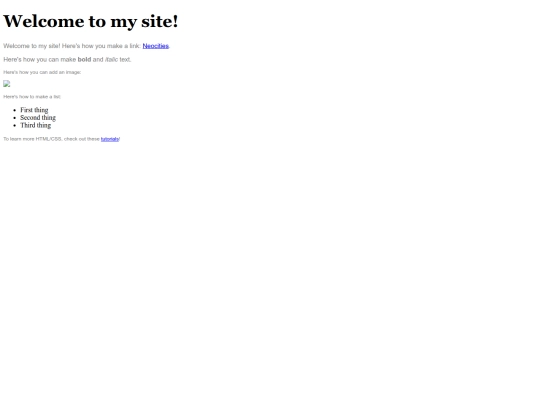 index screenshot